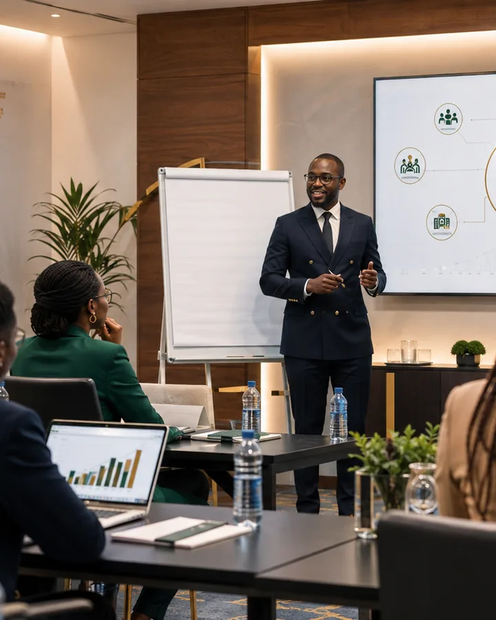 Session de formation et de renforcement de capacités animée par un expert africain